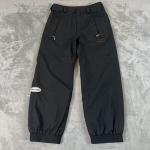 Volcom Gore-Tex Snow Pants Mens Small 32x30 Black Waterproof Ski Snowboard